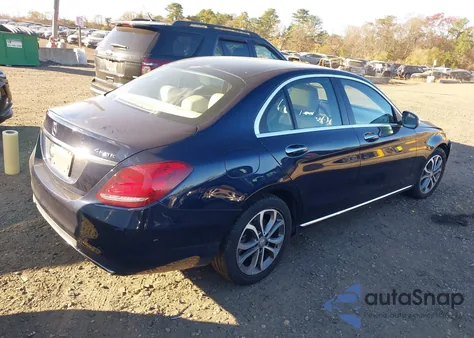 2016 Mercedes-Benz C 300 4Matic from USA, damaged, VIN WDDWF4KB6GR139480